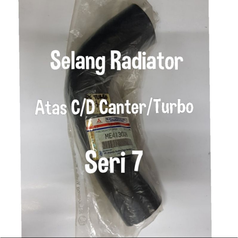 selang radiator canter 110 125 136 turbo atas asli