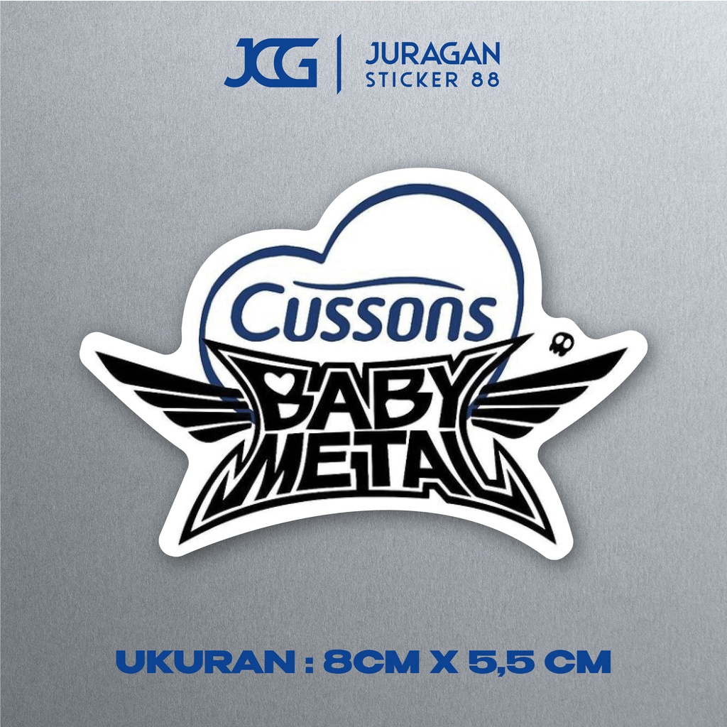 

Stiker Sticker Aesthetic logo brand cetak stiker VINYL Cuting Stiker Laptop HP motor helm ipad tablet koper Stiker tumbler - BABY