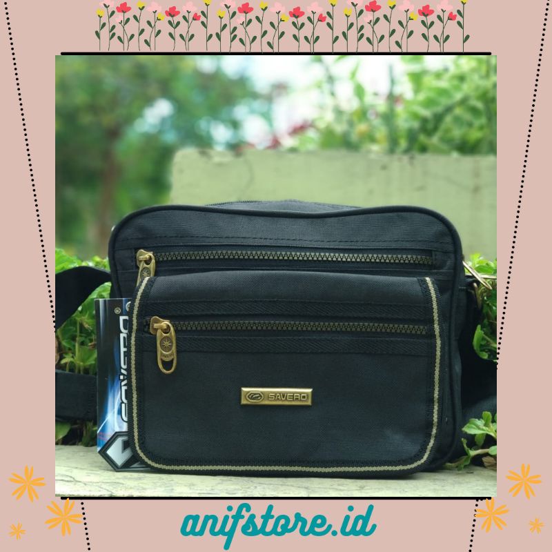 TAS SELEMPANG PRIA DAN WANITA MODEL TIDUR SAVERO ORIGINAL TERLARIS