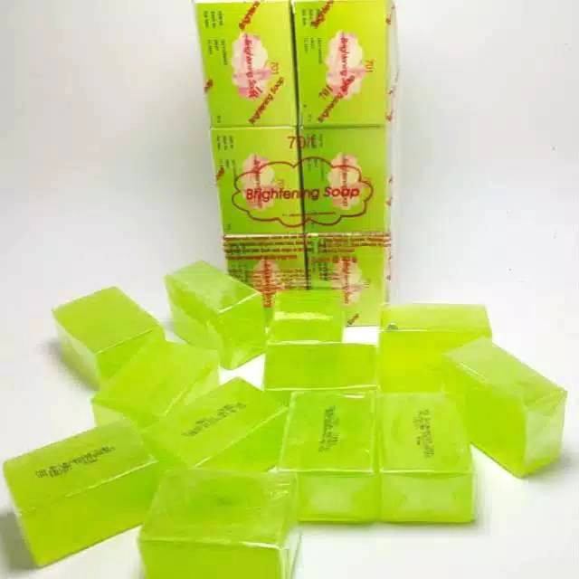 Sabun Hijau Brightening soap 701 sabun melon DHA
