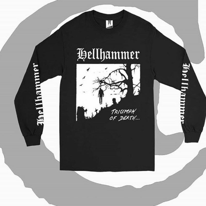 kaos band longsleeve hellhammer