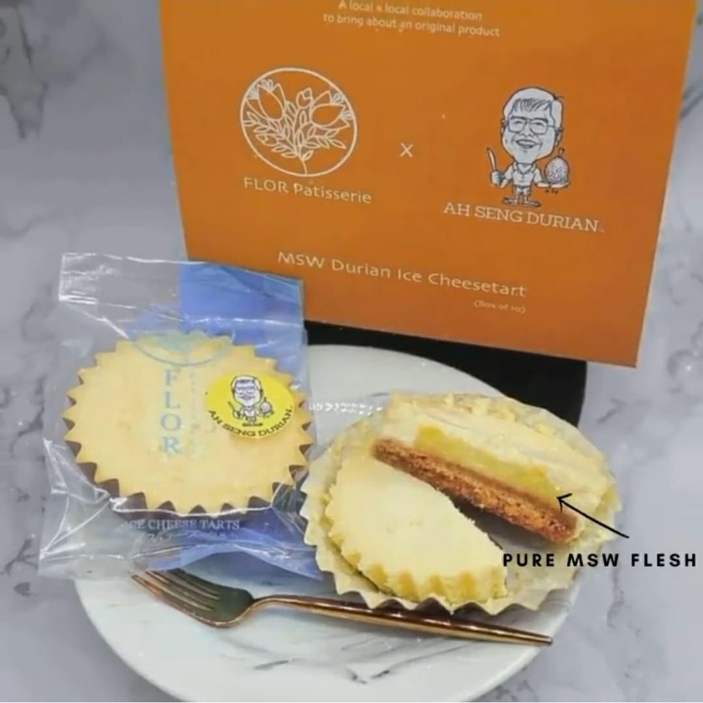 

Ice Cheese Tart MSW / Musangking (Collab with Flor Patisserie)