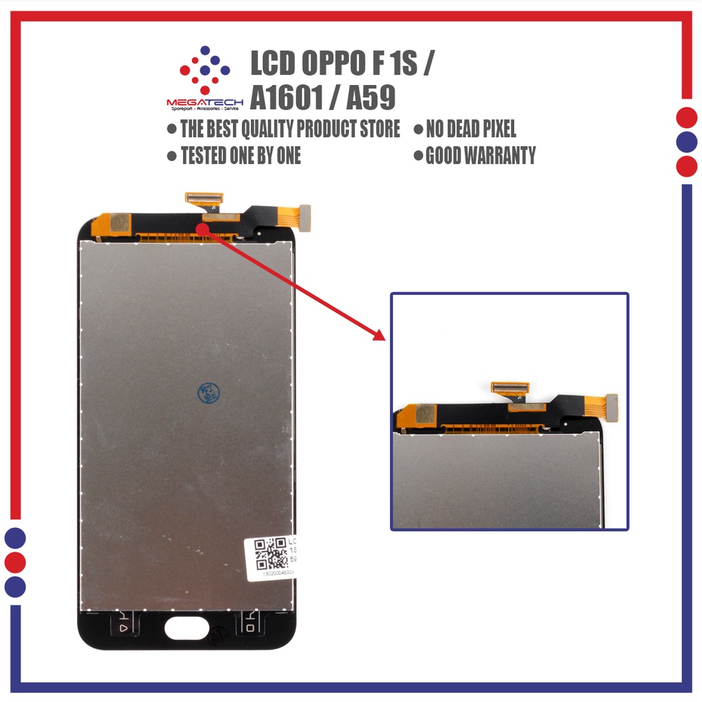 LCD Oppo F1S / Oppo A1601 / Oppo A59 Fullset Touchscreen - ORI