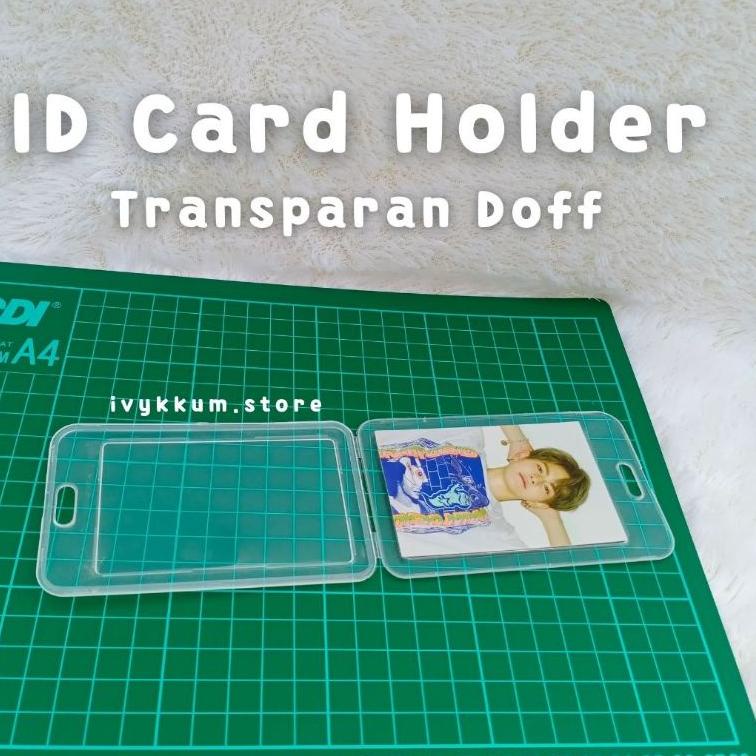 Produk Tebaik ?? Photocard Holder Acrylic / Sandaran kayu / Kaki akrilik / ID hardcase / Stand Holde
