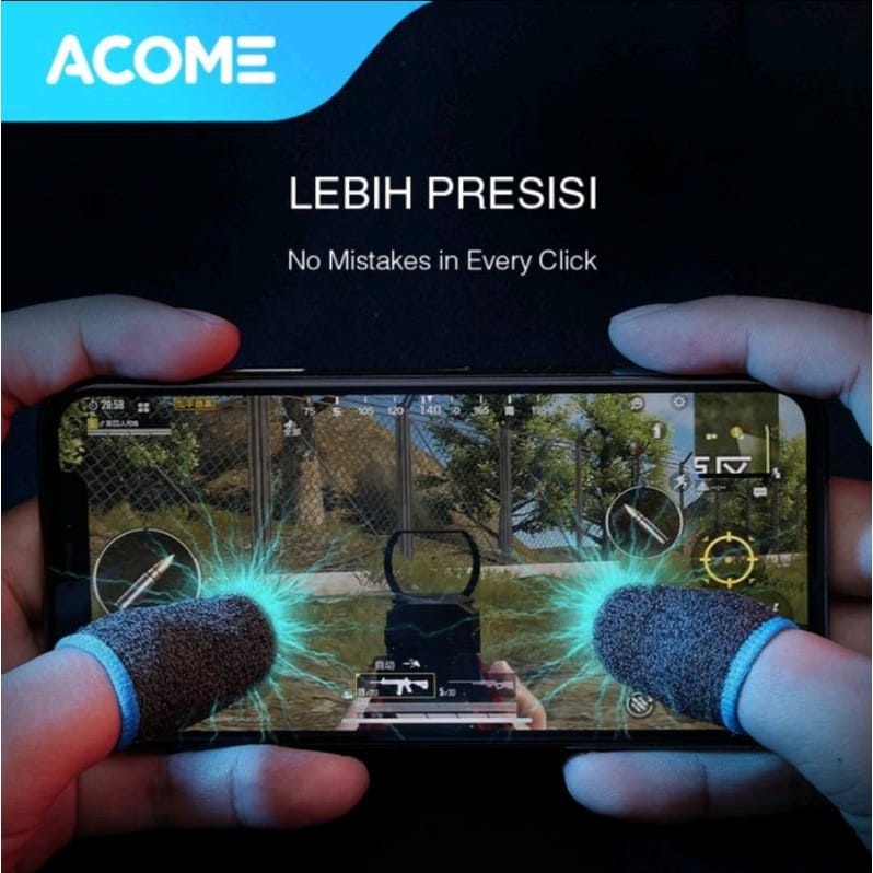 C_    New Acome AFS01 Sarung Jari Gaming Controller Touch Screen