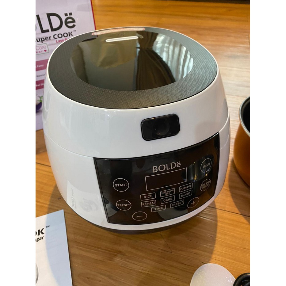 Super COOK Less Sugar Original BOLDe ( Rice cooker )