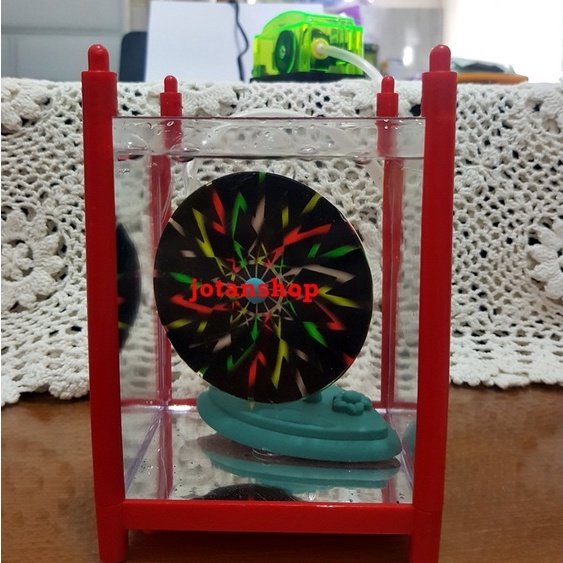 SUPER Water Wheel ornament Aksesoris hiasan ornamen Mainan Mini warna warni Aquarium Aquascape