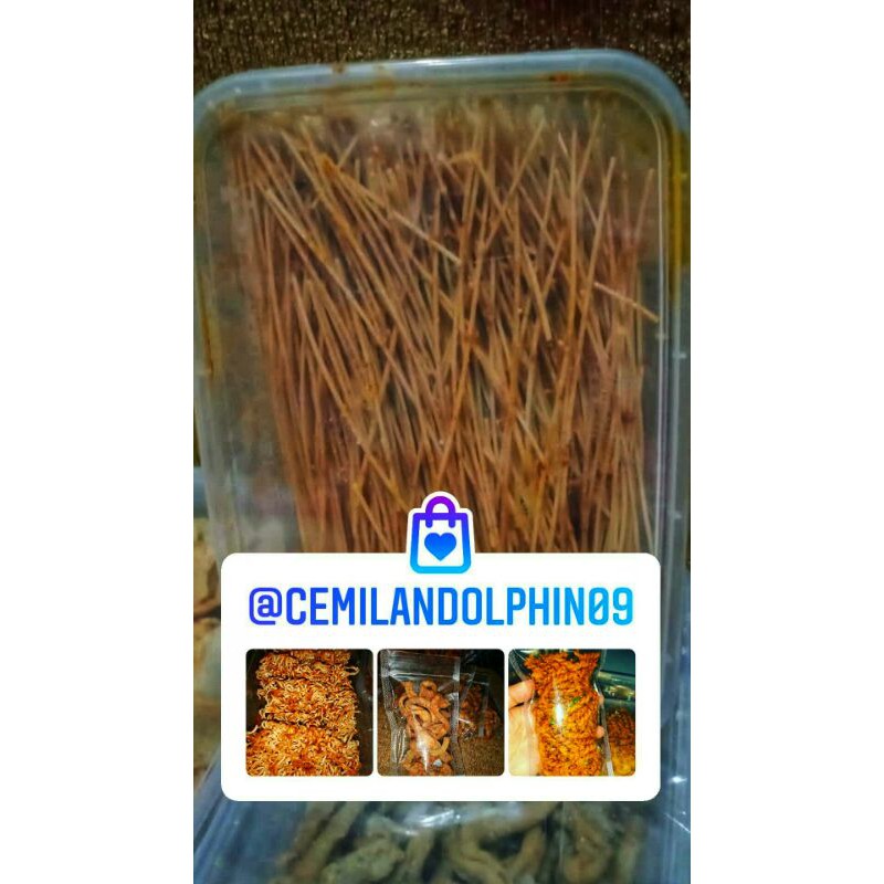 

CEMILAN MIE LIDI KECIL/ BITING BUMBU BASAH/KERING CEMILAN ENAK/RESELLER DAN DROPSHIP [COD]