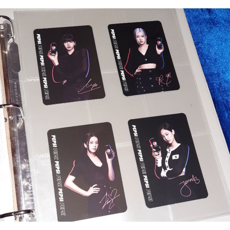 BLACKPINK X PEPSI PHOTOCARD [SET]