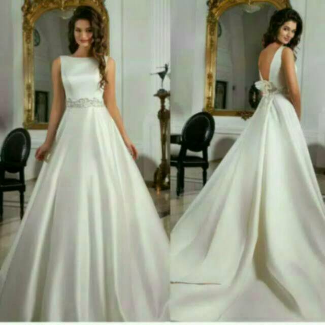 gaun dress wedding