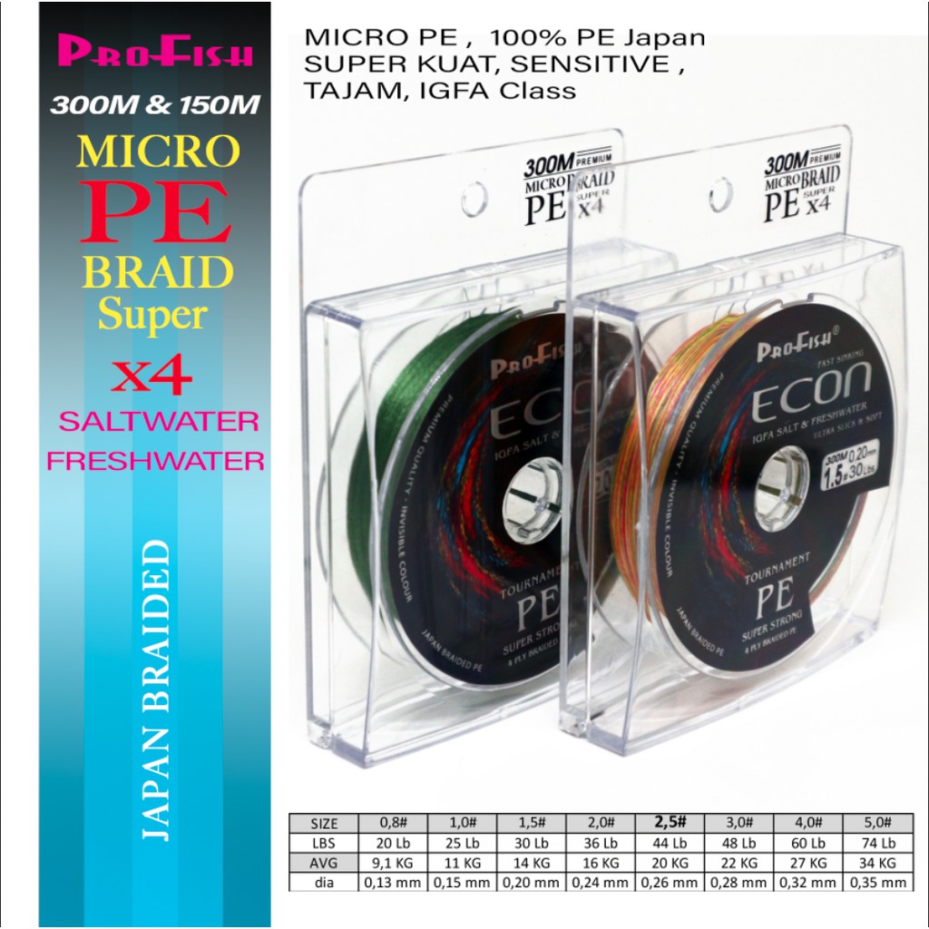 Senar PE Profish Econ 150M