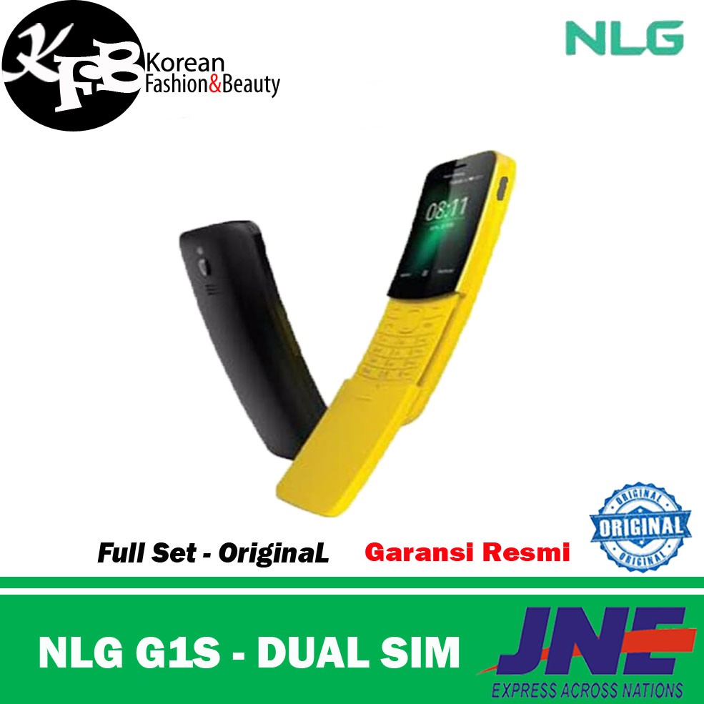 Hp murah Flip NLG G1S PISANG DUAL SIM - Original - Garansi