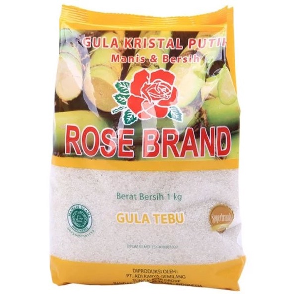 

ROSE BRAND GULA TEBU 1KG