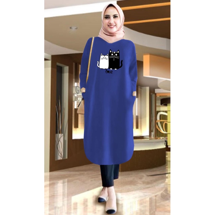 Tunik wanita / tunik murah / tunik kekinian / tunik panjang / tunik import / tunik jumbo