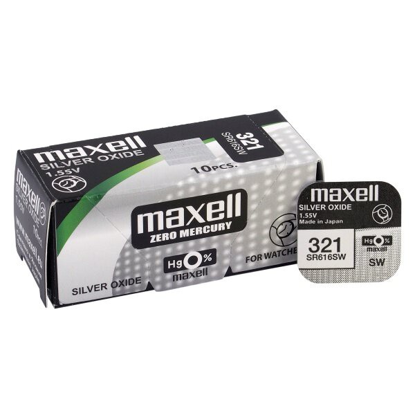 BATERAI BATTERY BATTERIES MAXELL 321 SR616SW / 373 SR916SW ORIGINAL