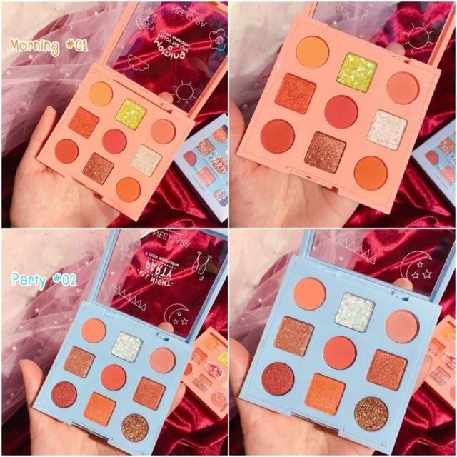 NEE CARA Morning Enjoy The Day &amp; All Night Party Color 9 Eyeshadow #N137 Thailand / Eye Shadow