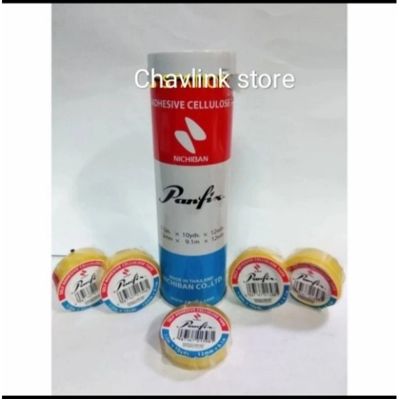 

Selotip/ isolasi PANFIX 1/2 inch x10