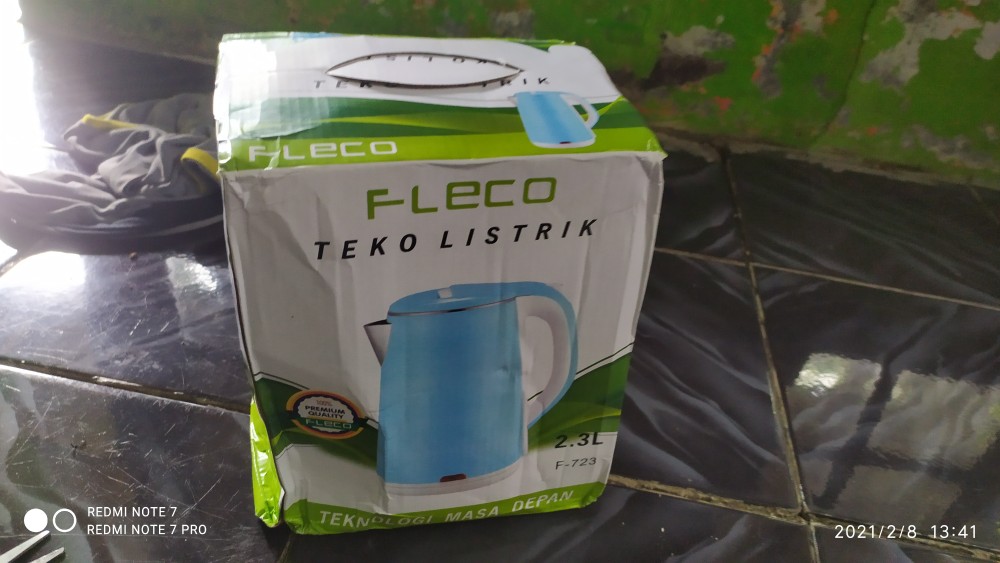 Cod Cod Teko Listrik Masa Depan Fleco F-723 2.3 L Alat Pemanas Air Modern
