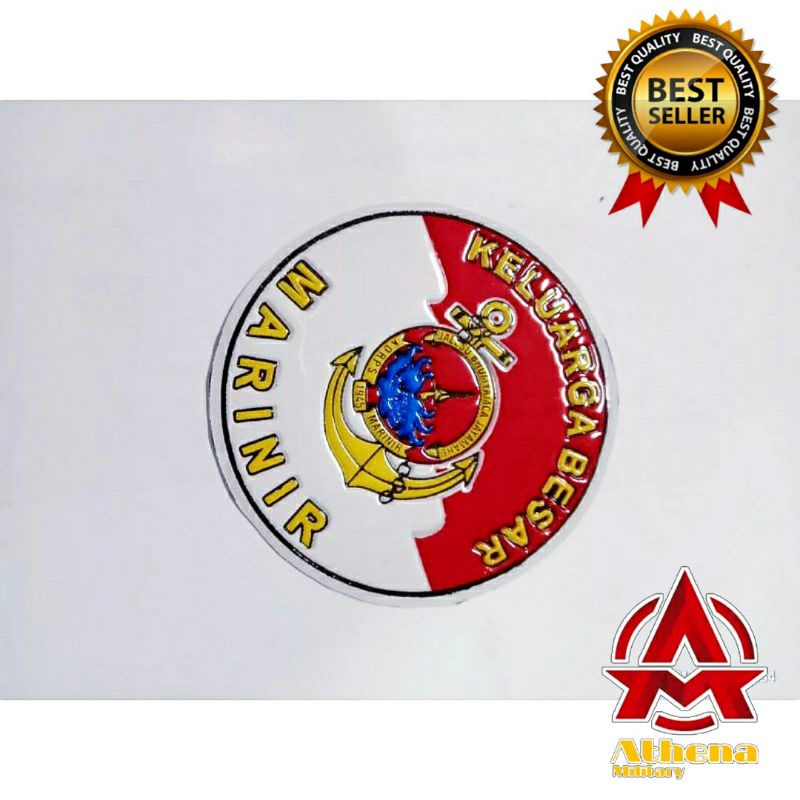 stiker merah putih Marinir|Stiker Marines|Stiker marinir jangkar