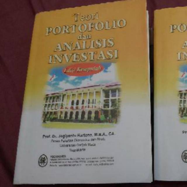 Jual Teori Portofolio Dan Analisis Investasi Edisi Kesepuluh Prof. Dr ...