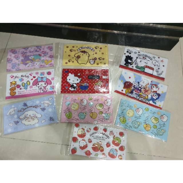 

Tempat penyimpan masker / sarung tangan anti debu motif kartun