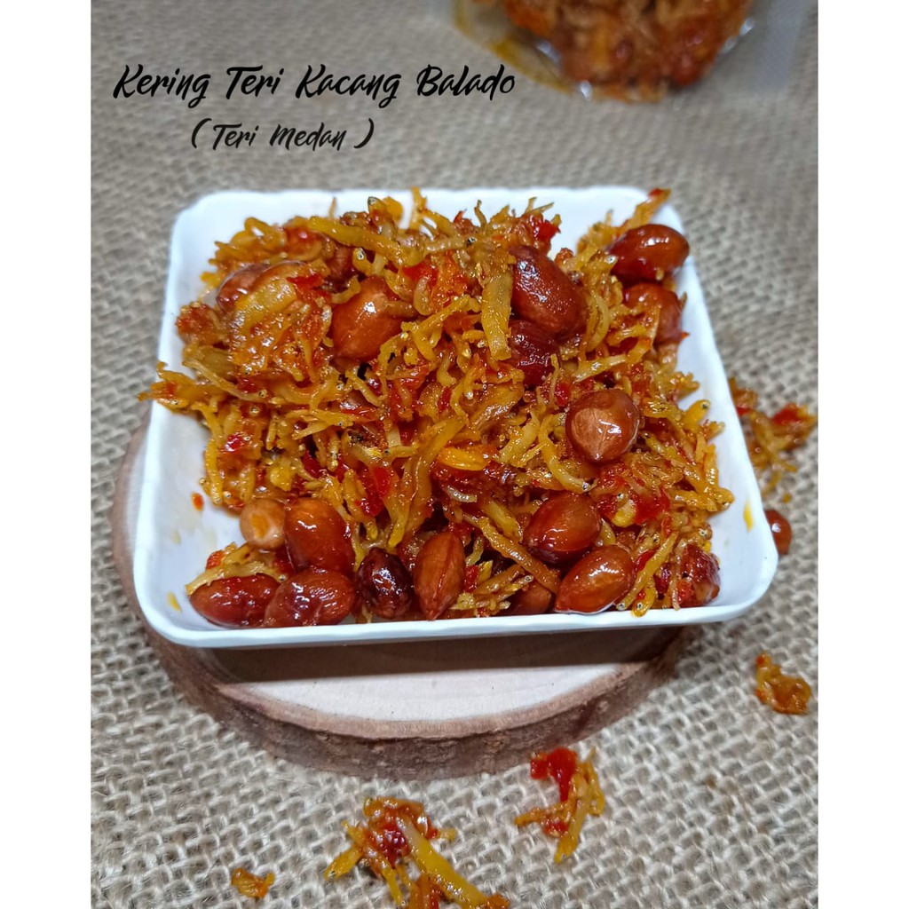 

Teri Nasi Balado / Teri Kacang Balado / Balado Teri