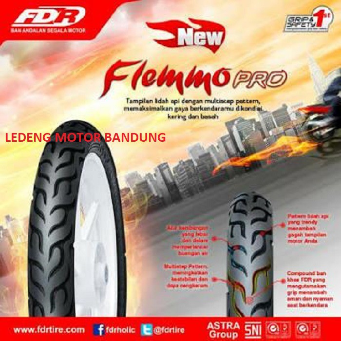 FDR 70/90-17 Flemmo Pro Ban Tubetype Motor Bebek