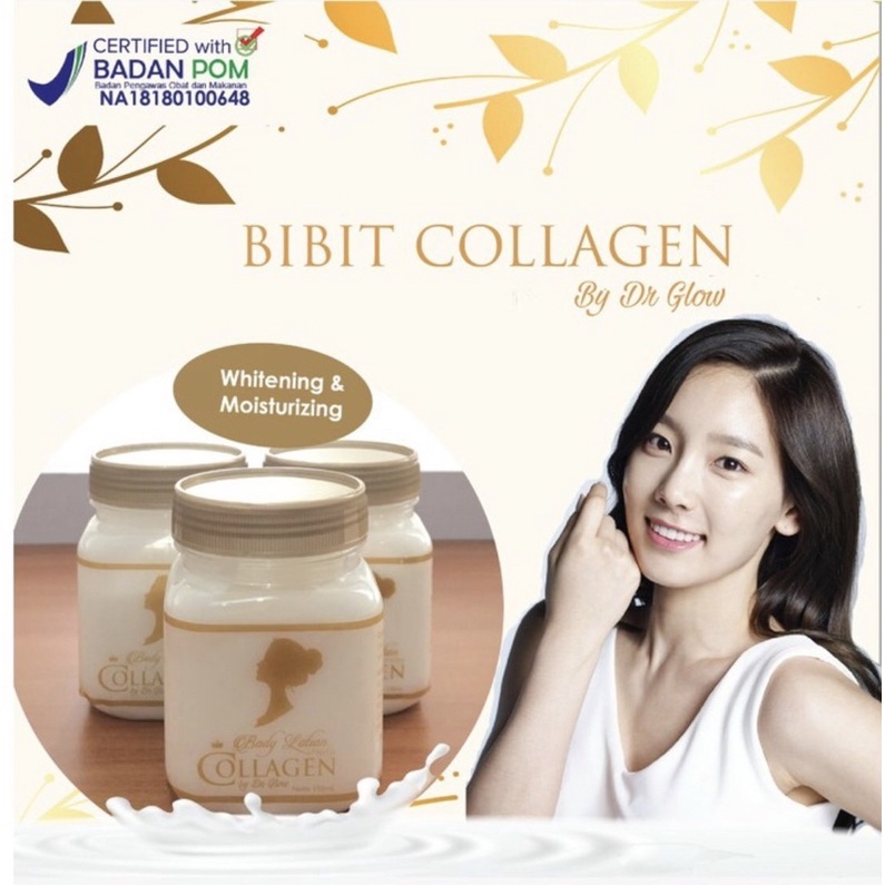 BODY LOTION WITH COLLAGEN // BIBIT COLLAGEN DR GLOW BPOM