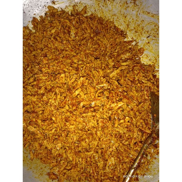 Basreng stick terlaris bumbu bujot daun jeruk 60 - 70-100gram LaelShop-Pedes x Ayam bwg