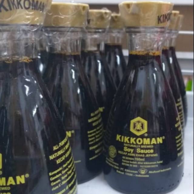 

Kikkoman Soy Sauce / Kecap Asin Khas Jepang 150 ml
