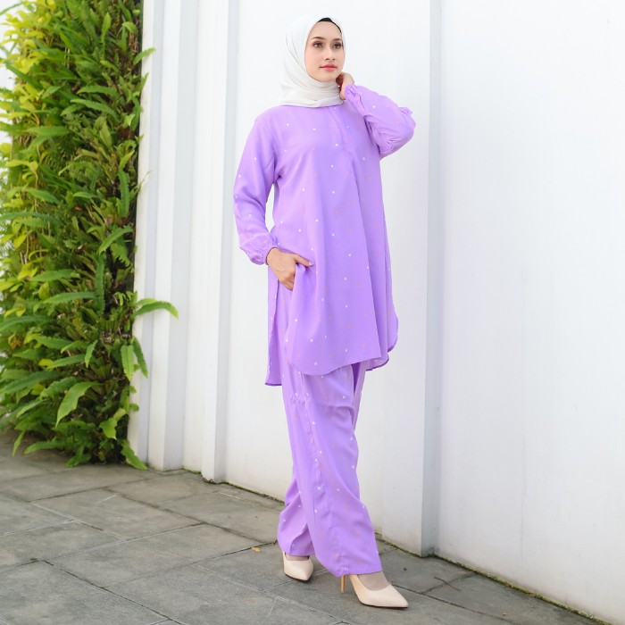 Baju Tidur Wanita Katun rayon Viscose Tiedye Pajamas Set-2