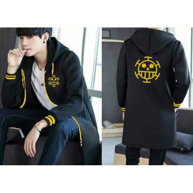 Jaket anime one piece style versi jubah