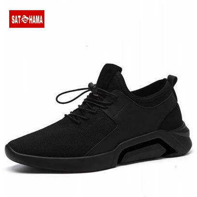 Satohama Sepatu Pria Sepatu Sneakers Sepatu Import Sepatu Trendy Sepatu Korean Mewah Hitam