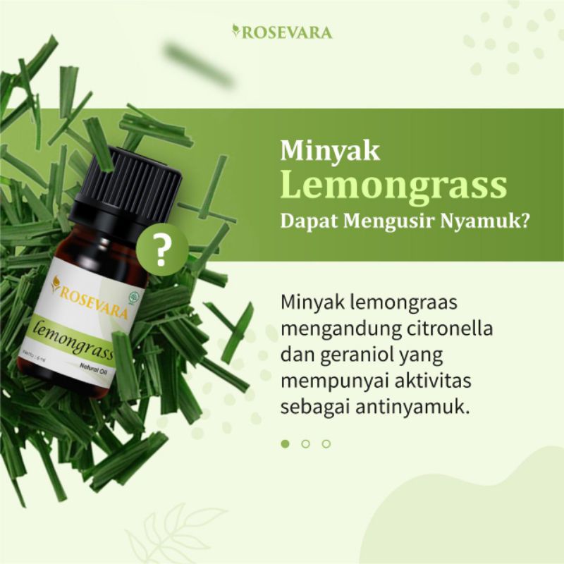 ROSEVARA LEMONGRASS ESSENTIAL OIL SERAI