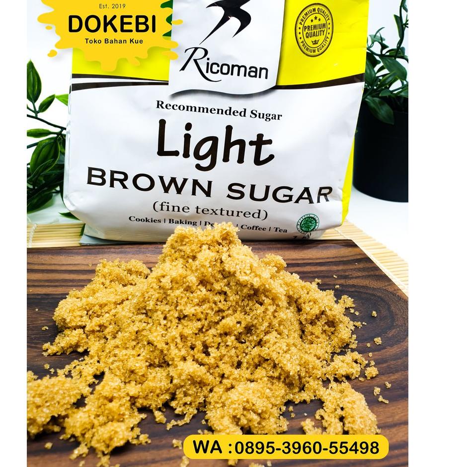 

Ricoman Light Brown Sugar 1KG 정