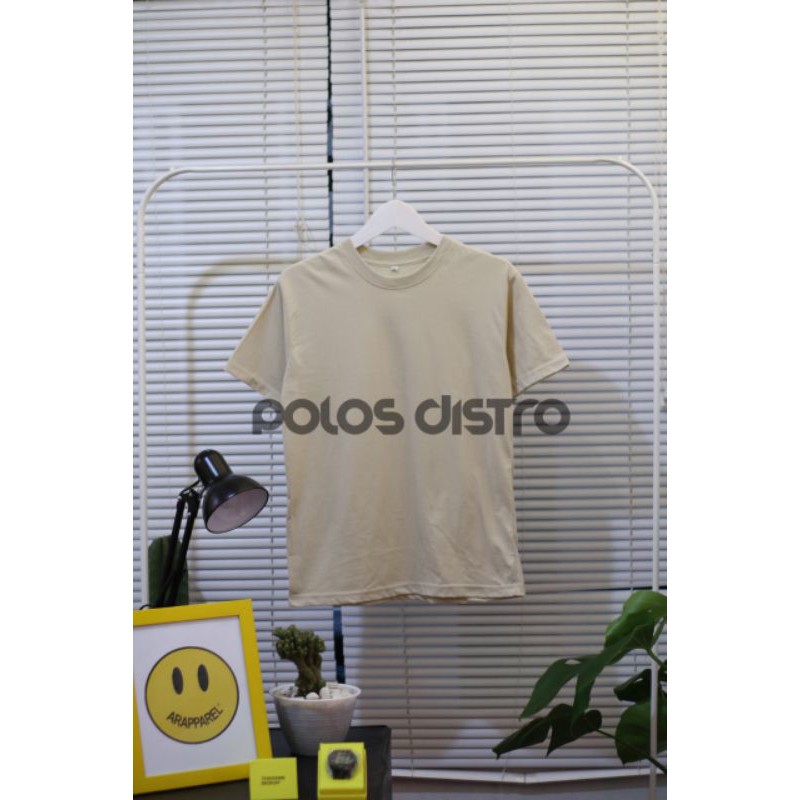KAOS POLOS LENGAN PENDEK MOKA/KHAKI