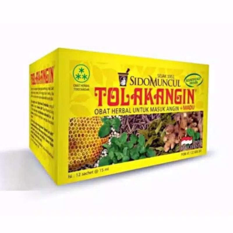 

Tolak Angin "Sidomuncul" isi 12 sachet