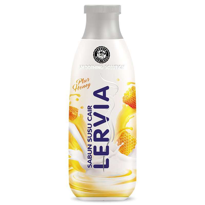 Lervia Shower Cream Milk & Honey Sabun Cair [250 mL]