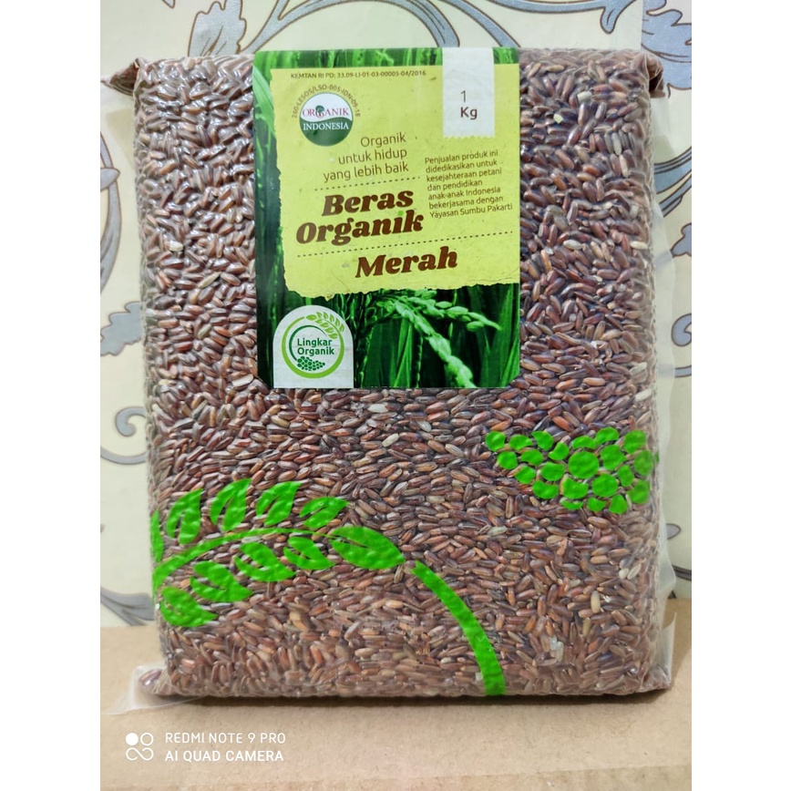 

Beras Merah Organik 1 kg Lingkar Organik