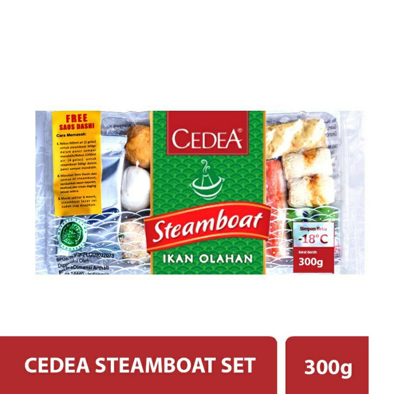 

CEDEA Streamboat Set 300Gr