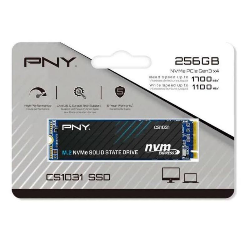 PNY M2 SSD 2280 CS1031 NVME 256GB GEN 3X4