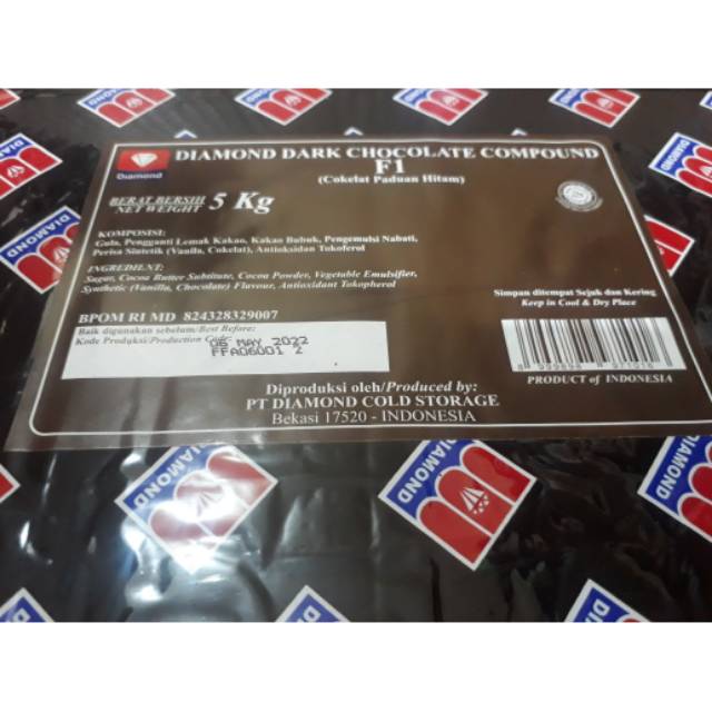 

Diamond Dark Coklat Compound 1kg
