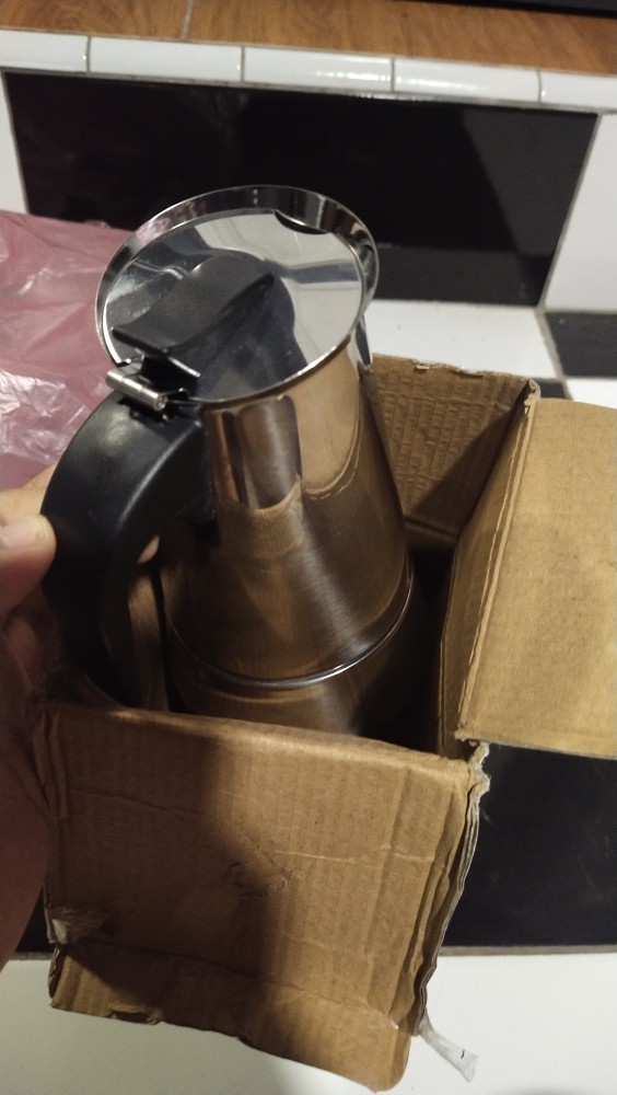 Tgm 6 Cup Espresso Coffee Machine Maker Mesin Teko Kopi Moka Pot 300ml