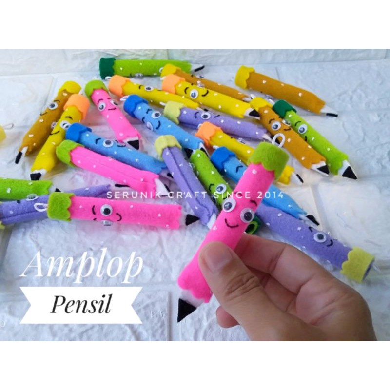 

Jual amplop pensil murah amplop unik amplop lucu angpau lebaran