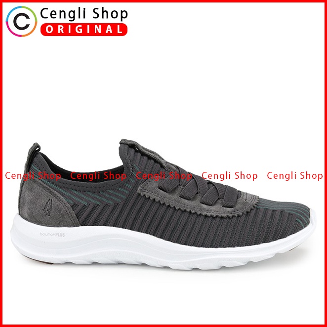 SEPATU SNEAKER WANITA HUSH PUPPIES ORIGINAL CASUAL BRANDED GREY HW97