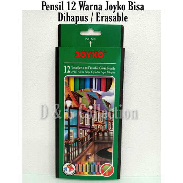

PENSIL 12 WARNA JOYKO BISA DI HAPUS MURAH