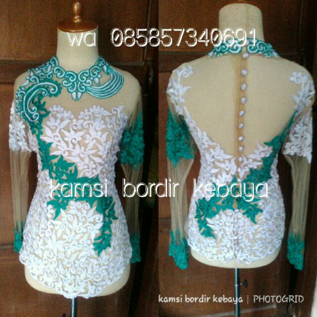 kebaya tile stik premium