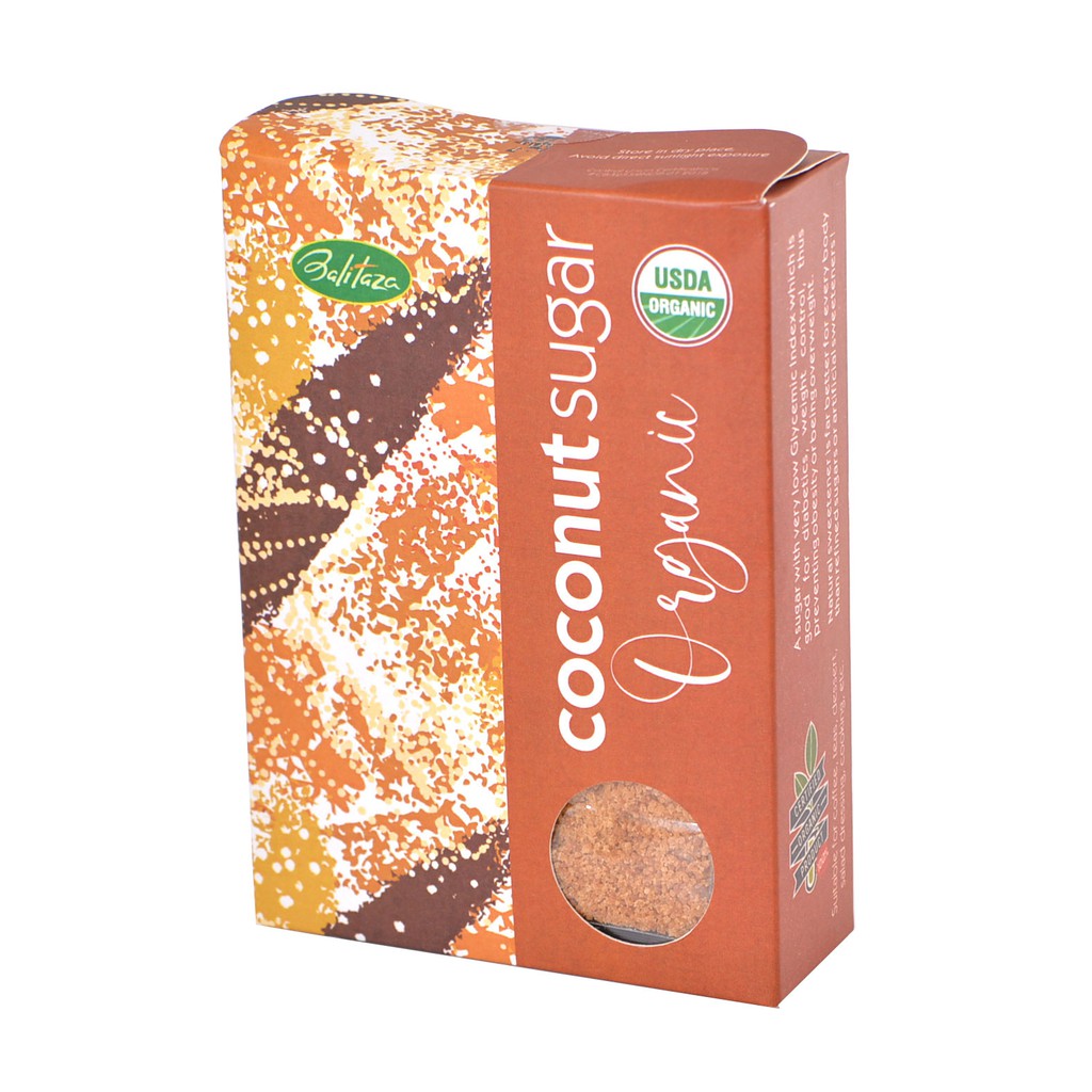 

Balitaza Organic Coconut Sugar 250gr /box - Gula kelapa organik