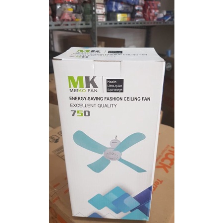 Heli Fan / Kipas Gantung Meiko 750 20W