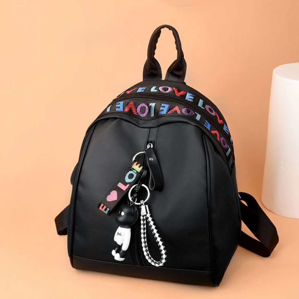 Tas Ransel Import Quality Wanita Sekolah Kerja Kuliah Korea - Model Backpack